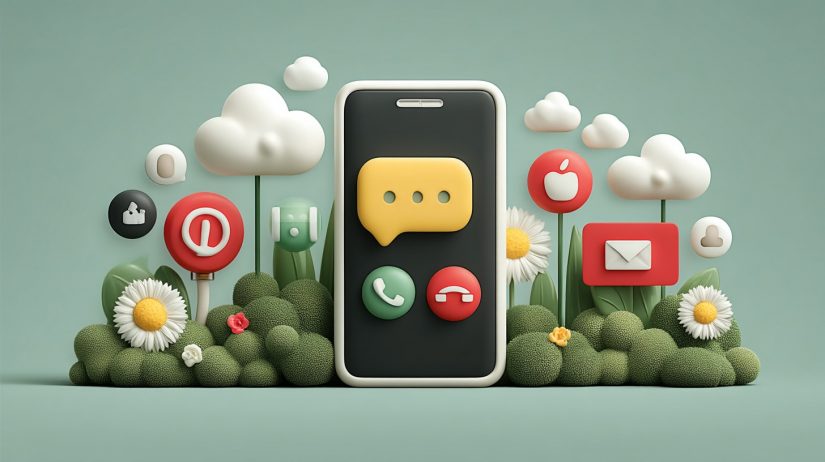 Влияние приложений на общение